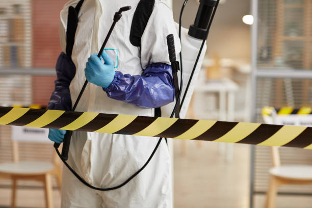 Professional Hoarding Cleanup technician working in Combs, AR
